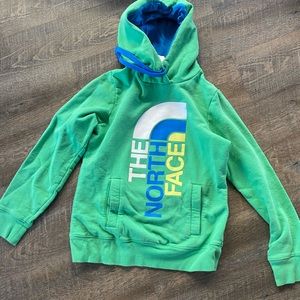 The North Face sweatshirt